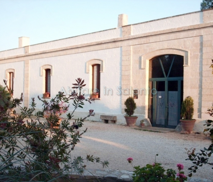 Masseria surrounded by greenery