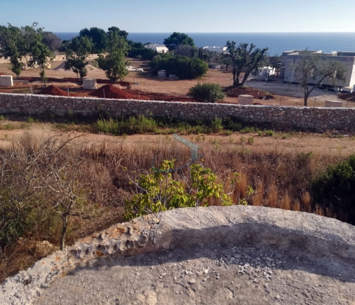 Panoramic land with stone Paiara and sea view