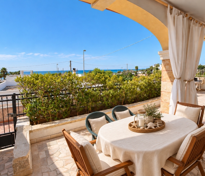 Sea-view villa with generous outdoor spaces